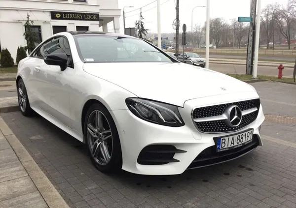 mercedes benz Mercedes-Benz Klasa E cena 149500 przebieg: 104000, rok produkcji 2017 z Łapy